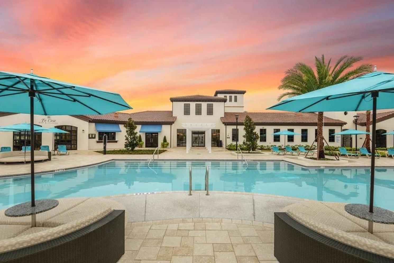 Large Villa Wprivate Pool Game Room Waterpark Kissimmee Eksteriør bilde